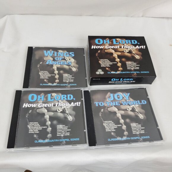 Oh Lord How Great Thou Art Classic Country Gospel Songs 3 CD Set Various Artist - Picture 4 of 7